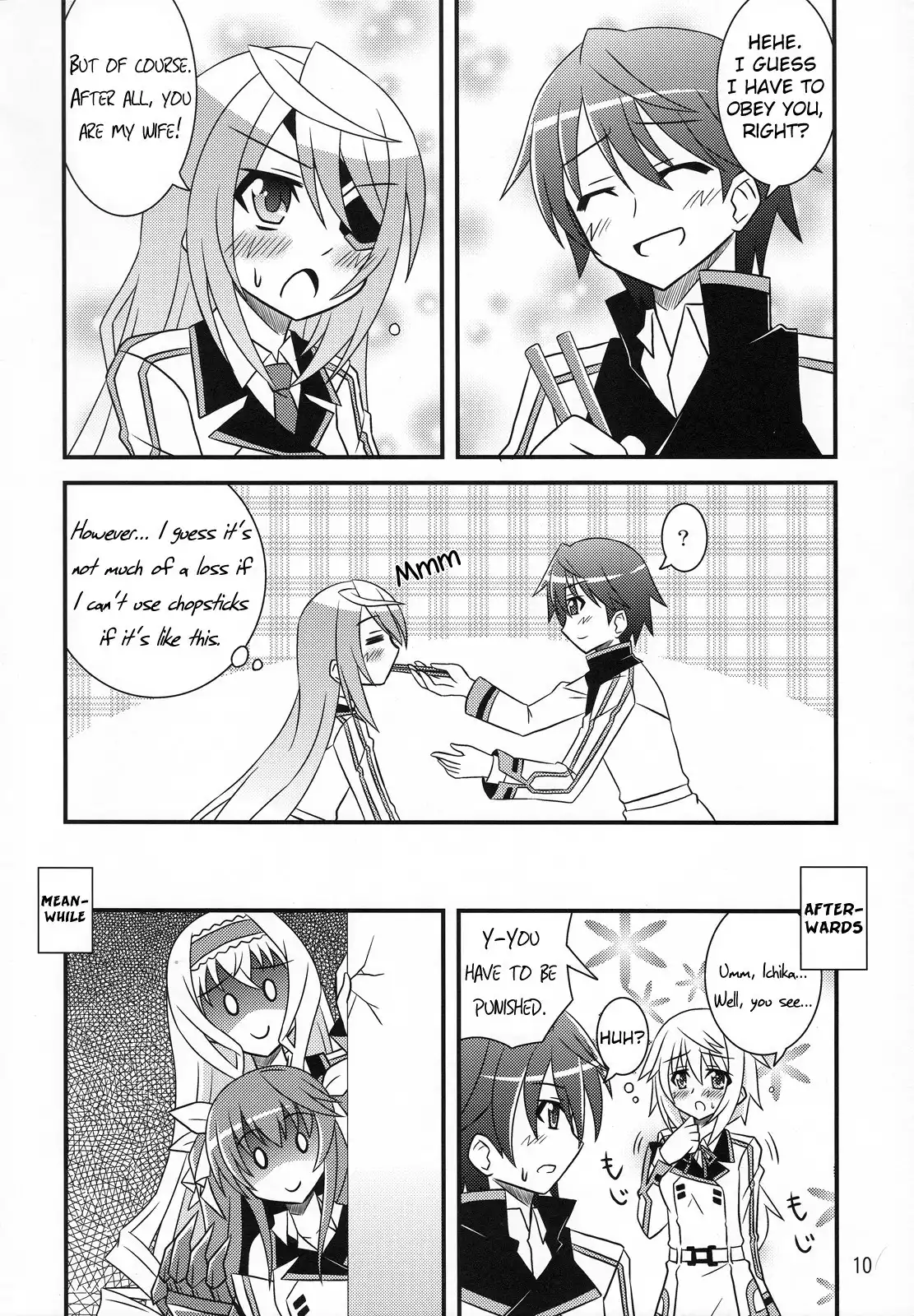 Infinite Stratos - BOOST ON!! (Doujinshi) Chapter 0 9